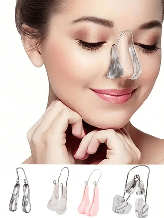 1 pieza/4 piezas Este set de pinzas nasales ofrece una variedad de estilos de pinzas para satisfacer diferentes necesidades de conformación de la nariz. Ya sea que desee levantar suavemente el puente de la nariz, remodelar los alares nasales o corregir asimetrías menores, hay una pinza para ello.