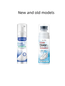 1件装 小白鞋泡沫清洁剂 除臭泡沫慕斯 运动鞋鞋面 免洗增白清洁剂 适用于清洁小白鞋、皮包、帆布鞋 方便快捷 送亲朋好友礼物（新旧款随机发） - 彩色 - 查看 10