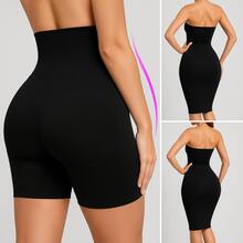 Kit 2 Calcinha Short Modelador Aumenta Bumbum Com Enchimento Cinta Bundex Modeladora Levanta Glúteo Corte a Laser Sem Costura Bunda Perfeita Efeito Natural Bojo - Multicolorido - Visão 4