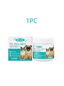 EelJoy Pet Ear And Eye Cleaning Wet Wipes Gently Clean Pet Tear Stains. Wet Wipes For The Eyes And Ears Of Cats And Dogs Can Not Only Clean Tear Stains But Also Clean The Ears And Other Parts. Keep The Area Around Your Pet's Eyes Clean To Make Your Pet Look More Energetic. Effective, You Can Use Your Pet With More Peace Of Mind