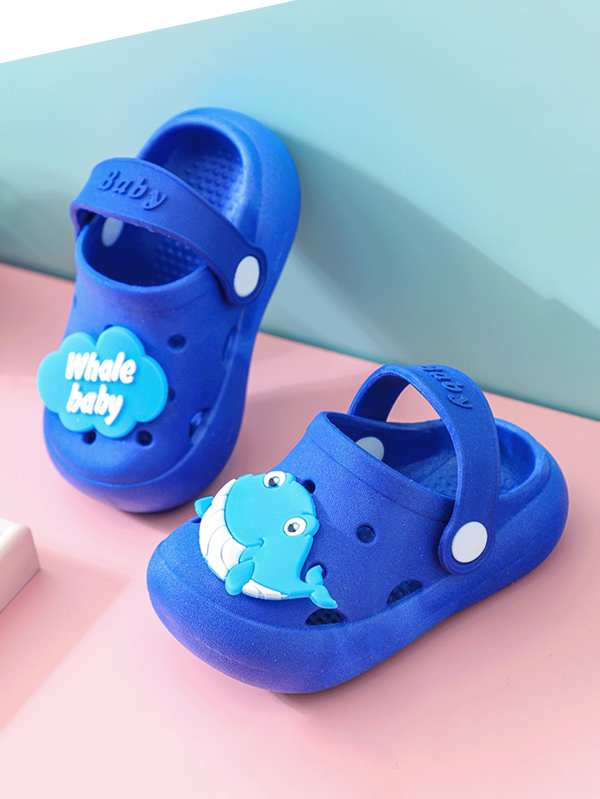 Toddler Anti-Slip Indoor Soft Sole Breathable Cartoon Slippers, Suitable For Babies & Infants, Summer