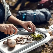 Tábua Bacia Cesta Retrátil Silicone Multifuncional Cozinha