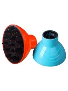 这款吹风机卷发罩适用于口径为 4-4 厘米/1.57-1.77 英寸的吹风机，散热更均匀，造型效果更佳，不会损伤头发。理发店专用吹风机扩散罩，耐高温，适用于美发沙龙，可用于卷发造型，是返校季、旅行度假的必备单品，也适用于梳子和吹风机。 - 黑色 - 查看 16