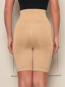 Bermuda Shorts Shaping Belt Hides Belly Plus Size G To GG 3XL - Fits From 44 To 52 - Màu be - Xem 11