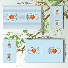 2 件装 Aperol Spritz 橙味饮料，现代涤纶洗碗布，针织吸水手巾，可机洗厨房装饰毛巾，适用于烹饪、烘焙和乔迁礼物，适用于浴室厨房装饰 - 淺藍色 - 查看 3