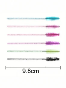 100支/70支/50支/10支装一次性睫毛刷，散装睫毛刷，睫毛刷，化妆刷，适用于睫毛嫁接、修眉、化妆，价格实惠，可用于房间装饰、梳妆台、旅行、卧室、化妆配件、圣诞礼物、化妆品、化妆工具、经济实惠的商品、礼品、女士礼品、圣诞礼物