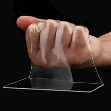1pc Double Sided Adhesive Tape, Heavy Duty Transparent Washable Ultra-Strong Two Sided Mounting Tape, Strips For Decoration
