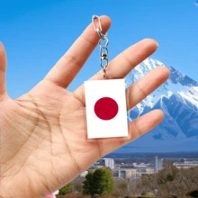 2D平面国旗钥匙扣，1个，适用于亚洲国家，如新加坡、马来西亚、泰国、印度、越南等，6厘米亚克力材质，龙虾扣，双面半透明，旅行纪念品，送给亲朋好友的理想礼物，适合挂在车上或装饰背包，可爱哥特风Y2K万圣节饰品，教师节圣诞节礼物创意，包包挂饰，汽车饰品，送给妈妈、爸爸、毕业典礼和老师的礼物 - 彩色 - 查看 11