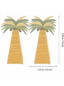 5/10/15/20/25个装夏威夷椰子树造型礼盒 - 异域热带风情派对礼品 - 营造节日氛围，适用于圣诞节、万圣节、节日、感恩节等场合的礼品包装 - 彩色 - 查看 6