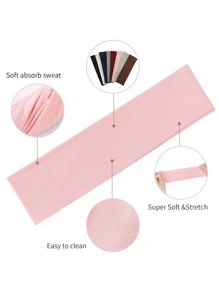 Damen Rutschfestes Haarband - Modischer Sportshaarband. Damen Haarteil, Weiches Baumwoll-Elastikband, geeignet für Yoga und Laufübungen, alltägliche Lässig-Artikel für Zuhause