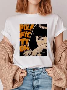 Women T-Shirts - 白色 - 查看 3