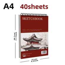 1 قطعة دفتر رسم ملزم حلزونيًا 60 ورقة 8.3" * 11.7"، ورق خالي من الحمض لرسم وتلوين الفن، مثالي للمبتدئين والفنانين، ورق قوي 100جم/110جم للإبداعات السلسة، هدية عيد الميلاد/رأس السنة/عيد الفصح للفنان المبتدئ البالغ