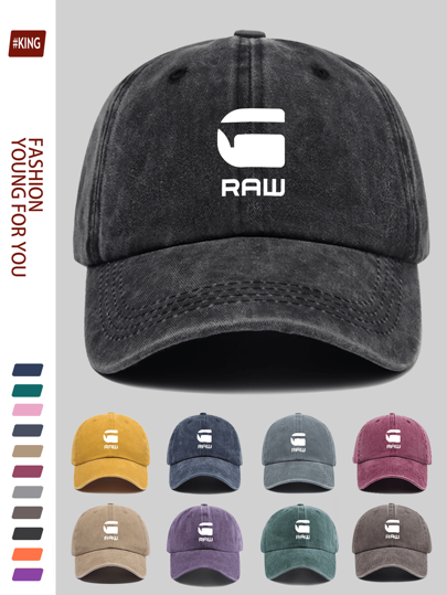 1 Stück Baseballkappe mit lustigem "RAW"-Aufdruck, minimalistisches Design, modisch, schwarze Papa-Trucker-Mütze, atmungsaktiv und bequem, einfarbige Retro-Dad-Mütze mit weichem Oberteil, verstellbare Größe, Unisex, lässige Skateboard-Kappe für junge Paare, geeignet für Strand, Angeln, Outdoor-Sport, Geschenk für Vater und Großvater, Party, Geburtstag, Weihnachten, Unabhängigkeitstag