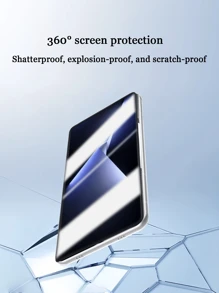 5 piezas Protector de pantalla de vidrio templado antiespía para teléfonos de transición, cobertura completa, fácil instalación, anti-pinchazos, sin burbujas, resistente a arañazos y roturas, adecuado para cumpleaños/familia/amigos/novio/rlrlfriend