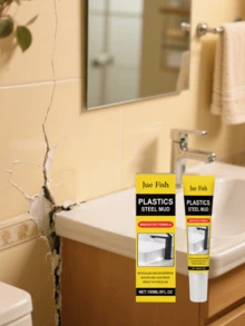 防水密封胶，家庭厨房和浴室塑钢腻子泄漏修补快干防水材料