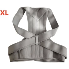 1pc New Grey Posture Corrector For Girls, Suitable For Indoor And Outdoor Use, Female Posture Correcting Belt For Hunchback Correction, Shoulder-Opening, Beautiful Back Shaping And Figure Sculpting&Adjustable, Breathable Orthopedic Brace - Seamless Upper Back, Spine, Neck & Shoulder Support - Ideal For Daily Wear, Clavicle Stabilization - Promotes Healthy Posture, Prevents Slouching Gym Accessories Lumbar Girdles Exercise Waist Belt Suitable For Workout Home Sports And Walk