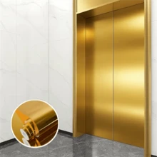 1 卷银色拉丝家具翻新贴纸镜面 PVC 壁纸自粘壁纸波音金色薄膜防水墙贴家居装饰礼物生日毕业房间装饰墙面装饰浴室装饰卧室装饰房间装饰用品客厅装饰房屋装饰家居装饰客厅墙纸 - 多色 - 查看 8