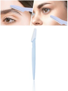 30/12/6/3/1 Set Blue Eyebrow Razor Kit, Eyebrow Trimmer And Razor, Callus Remover And Body Hair Removal Tool, Face And Eyebrow Razor Set With Long Handle Blades And Precision Guard, Women Grooming Tools, Suitable For Daily Use Or Travel, Makeup, Affordable Price, Room Decor, Vanity, Travel, Bedroom, Makeup Accessories, Eyebrow Razor, Affordable Price, Christmas Gift, Cosmetics, Makeup Tools, Cheap Goods, Gift, Women Gift, Christmas Gift