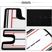 1 Stück Acryl Golf Schwung Trainings Spiegel mit reflektierender Oberfläche für korrekte Körperhaltung, perfekt zum Verbessern der Golffertigkeiten, Golftrainingsgerät, perfektes Golf Geschenk