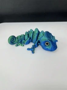 Mô hình tắc kè hoa 3D in hình gradient màu cầu vồng sống động như thật - Món quà hoàn hảo cho bạn bè và gia đình - Trang trí bàn làm việc nghệ thuật - Chân tay linh hoạt - Thích hợp cho các bữa tiệc và trưng bày ngoài trời - Làm bằng nhựa, màu mắt ngẫu nhiên - Nhiều màu - Xem 4