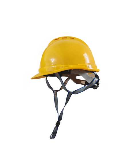 1 pieza Casco de material ABS con rayas de alta visibilidad, altamente identificable, resistente y duradero, adecuado para trabajos de construcción e industriales