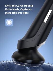 男士三刀片浮动刀头剃须刀，配备磁吸式附件和LED显示屏，并配有符合人体工程学的防滑手柄。适合日常/商务护理。适用于浴室、酒店、旅行。是送给父亲、兄弟、朋友、男朋友、同事、家人的理想（生日）礼物。