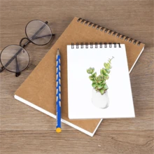 1 pièce Carnet de croquis de peinture classique, papier vierge, reliure spirale à rabat, 30 paquets, carnet de croquis, papier de peinture et d'écriture pour adultes, cadeau de Halloween/Noël/Nouvel An/Pâques pour débutants