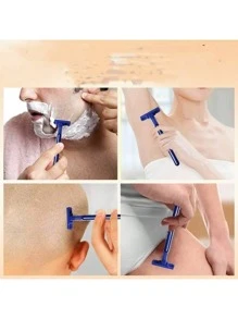 6pcs Disposable Travel Razor, Compact & Portable