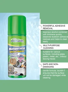 Homonth Homonth;100ml; Adhesive Remover; Multi Purpose Adhesive Remover; Adhesive Remover; Adhesive Remover; Essential For Home Use; Remove The Car Window Adhesive; Quickly Dissolve Various Adhesives, Tape Residues, And Label Adhesives;