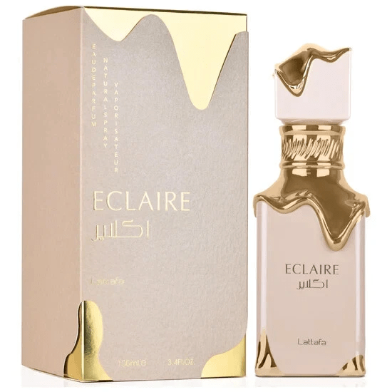  Lattafa Éclaire Femme Eau de Parfum 100 ml Damen & Unisex inspiriert von Bianco Latte – Arabisches Parfum aus Dubai, orientalisch-gourmandiger Duft mit Karamell, Milch, Vanille und Moschus, luxuriöse Duft Alternative zu fairem Preis, Eau de Parfum für Frauen mit langer Haltbarkeit und starkem Sillage, Premium Qualität arabisches Parfum, eleganter 100 ml Flakon, ideal für Damen & zugleich auch als Unisex Duft tragbar, Bestseller Damenduft aus Dubai, moderner Duft mit orientalischem Charakter, feminines Parfum mit süßer, cremiger und eleganter Ausstrahlung, perfekte Geschenkidee für Frauen, Männer & Unisex, Eau de Parfum orientalisch inspiriert, arabisches Parfum mit kräftiger Duftspur, Duftnoten von Karamell, Milch, Vanille und Moschus, preiswerte Alternative zu Nischendüften, luxuriöses Eau de Parfum in Premium Qualität, Versand in 3 bis 5 Tagen, exklusiver orientalischer Gourmand Duft für Liebhaber süßer Düfte aus Dubai.
