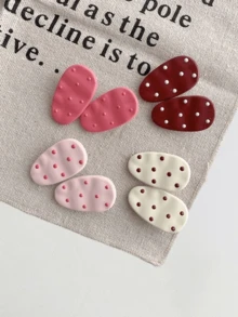 8 件波浪发夹，可爱女孩，侧刘海夹，高颜值蝴蝶结，多功能发饰，爪夹，发夹，发夹，发夹，发夹，学校用品