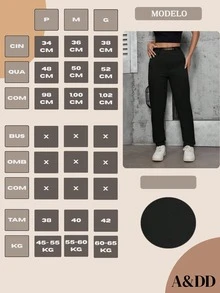 Women Pants - Negro - Ver 7