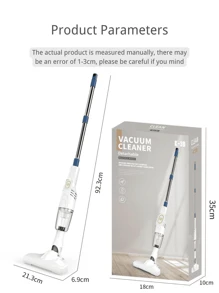 Lightweight Cordless Handheld Vacuum Cleaner - Powerful Suction, Multi-Purpose Vacuum Cleaner For Home And Car, Long-Lasting Lithium Battery, USB Rechargeable, Quiet Operation, Suitable For Home Cleaning On Hardwood Floors And Small Spaces