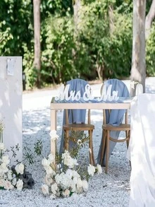 1 Bộ chữ trang trí bằng gỗ, "MR&MRS", dùng để bàn, làm logo, bảng trang trí, trang trí tiệc cưới, trang trí nhà cửa, phụ kiện chụp ảnh cưới, bảng trang trí bàn cưới, phụ kiện cưới ngoài trời. - trắng - Xem 6