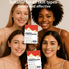 432 Count Acne Patch, Covering Pimples And Blemishes, Acne Patch Covers Pimples And Blemishes, Facial And Skin Spot Stickers, Suitable For Party Performances