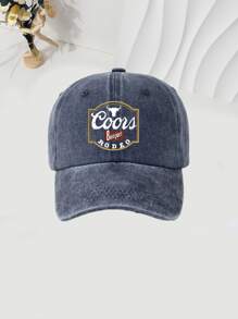 1 件牛头印花棒球帽 - 复古水洗风格，可调节男女通用帽子，户外活动的理想防晒选择，男女皆宜的时尚单品，馈赠佳品 - 牛頭 - 查看 7