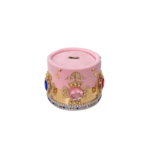 3pcs Crown Set, Quan Zhilong GD Same Pink Crown Set Includes Pants, Clothes, Hat, Front High Energy Series For Gaming And Showcasing Creative Youth Toy Clothing - Multicolor - View 3