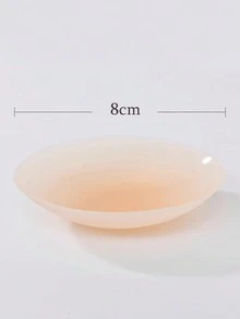 2/4pcs Silicone Invisible Nipple Cover Pasties, Thin & Breathable, Designed For Wedding Dresses, Strapless Gowns, Invisible Lingerie, Dresses, Jumpsuits, Vacation - Multicolor - View 4