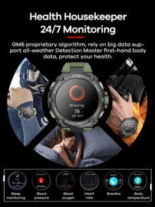 REMAX ساعة ذكية ريماكس بشاشة AMOLED ملونة مقاس 1.43 بوصة، مع واجهات ساعة متعددة مدمجة، شاشة تعمل باللمس بسطح منحني، تدعم العديد من اللغات، متوافقة مع أجهزة /Android/iOS، إجراء/استقبال المكالمات، مع وظيفة المكالمات، إشعارات الرسائل، قياس معدل ضربات القلب، تتبع النوم، عداد الخطوات، أوضاع رياضية، هدية مناسبة للرجال والنساء والأصدقاء وأعياد الميلاد