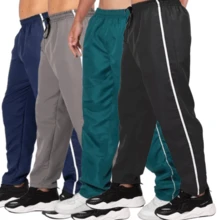 Kit 3 Men's Tactel Trousers With Drawstring Pocket - 彩色 - 查看 1