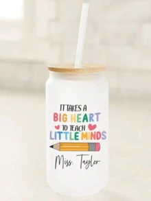 定制教师杯，个性化教师杯，带手柄，教师感谢礼物，教师旅行杯，教师杯，教师杯，定制教师杯，教师杯，教师旅行杯 - 多色 - 查看 5