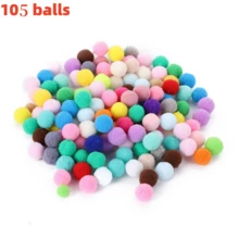 20/50/100pcs Soft Plush Ball Cat Toy Launcher - Interactive Fun - Exercise & Bonding - Great For Indoor Play (Random Color Launcher!) - Multicolor - View 26