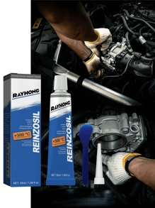 rayhong 发动机密封胶，汽车金属油箱油底壳垫片耐油耐热汽车修补密封胶 - 彩色 - 查看 1