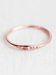 时尚戒指一件装，女士婚礼订婚派对首饰，情人节礼物 - 1# - 查看 18