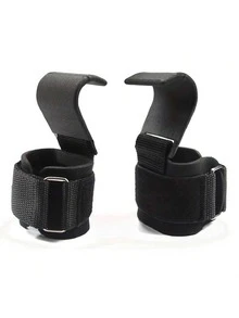 1 Cặp móc đeo cổ tay dày dặn, móc nâng tạ unisex kèm dây đeo hỗ trợ cổ tay, băng quấn cổ tay bằng neoprene dày 8mm, thích hợp cho tập luyện sức mạnh và tập xà đơn. - Nhiều màu - Xem 6