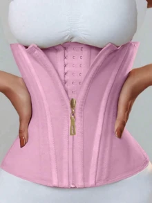 1PC Gorset damski gorset treningowy talii, różowy, damski modelujący pośladki, topy sportowe, bielizna modelująca, odzież codzienna