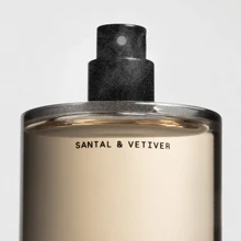 Bruma corporal de piedra de sal, sándalo y vetiver | Perfume unisex en aerosol para cabello y cuerpo | 100 ml (3.4 oz líq.) Fragancia duradera