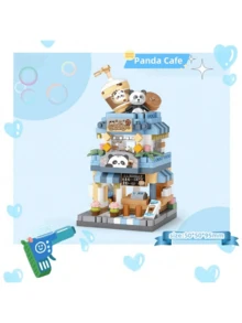 2000+ Pcs Miniature Building Blocks, 8 Styles Combination, Animal/Food/Fruit Themed, Cute Designs, Ideal As Gifts For Women/Friends On Holidays/Birthdays, Collectible Decor For Shelves And Desktops - Multicolor - View 5