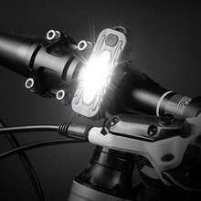 NetHong Bicycle Light Settings LED Front And Rear Lights USB Road Bike Stands Out UK - Black - View 6