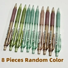 8支自动铅笔：0.5毫米和0.7毫米自动铅笔，轻松书写！适用于绘画、素描、制图、学校办公用品、文具、返校课堂必备品 | 考试用品 | 学习套装 | 宿舍必备品 | 数学课堂工具 | 青少年、大学生用品 | 高中必备品